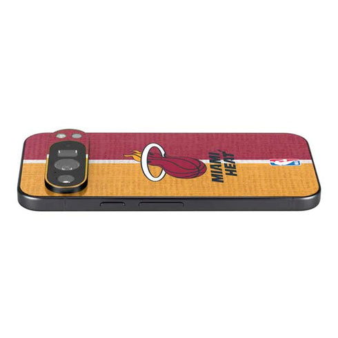 NBA Miami Heat Canvas Pixel 9 Pro XL Skin
